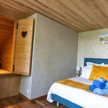 Gentiane - 2 Lits Doubles & Sauna, Ideale Famille - Fr-1-589-747 Couette-café *
