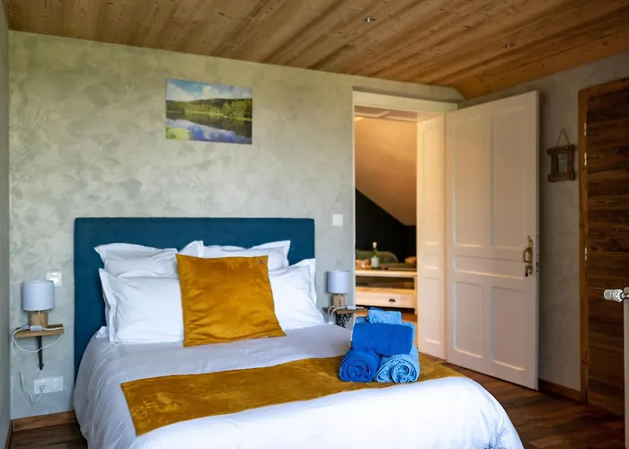 Gentiane - 2 Lits Doubles & Sauna, Ideale Famille - Fr-1-589-747 Bed & Breakfast *